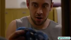 Play Busty ts Jexxxica Blake deepthroats bigcock and gets barebacked in a hardcore shemale porn scene