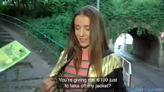 Redare 19yo gagica clasică devine obraznică în aer liber, dracu cu cocoș alb mare