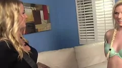 Mandy Sweet e Sami St. Clair: Sluts da faculdade compartilhando um grande pau